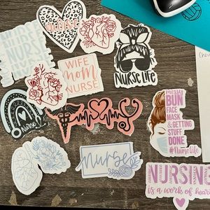 Nurse sticker bundle